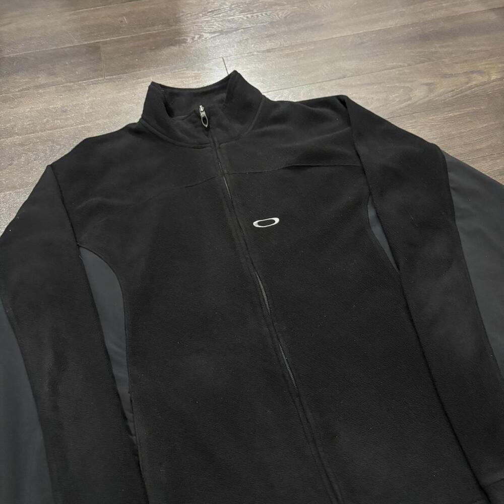 vintage Oakley fleece light jacket 00s L